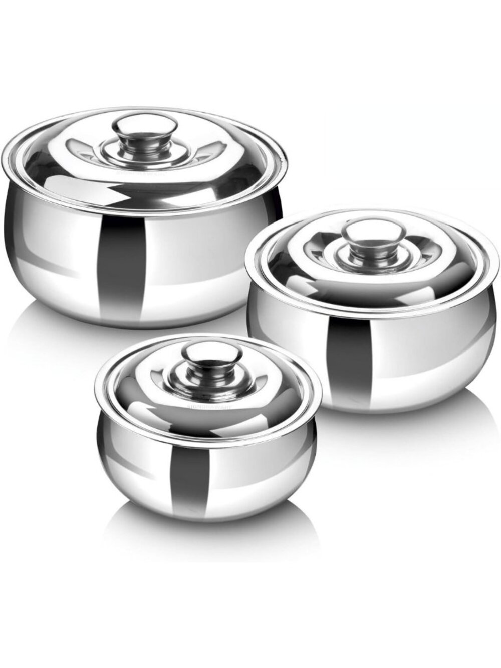 Large Insulated Casserole Dish Set of 3 - Stainless Steel Food Warmer & Cooler